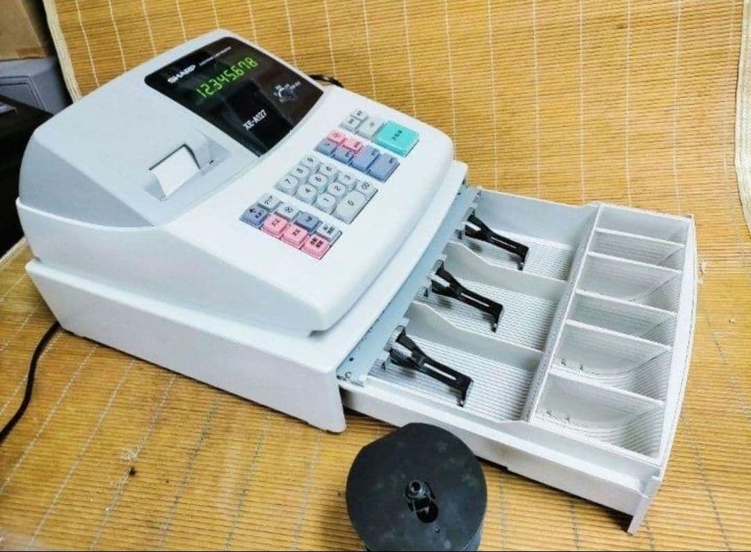 シャープレジスター　XE-A127　簡単便利特殊　送料込　141516