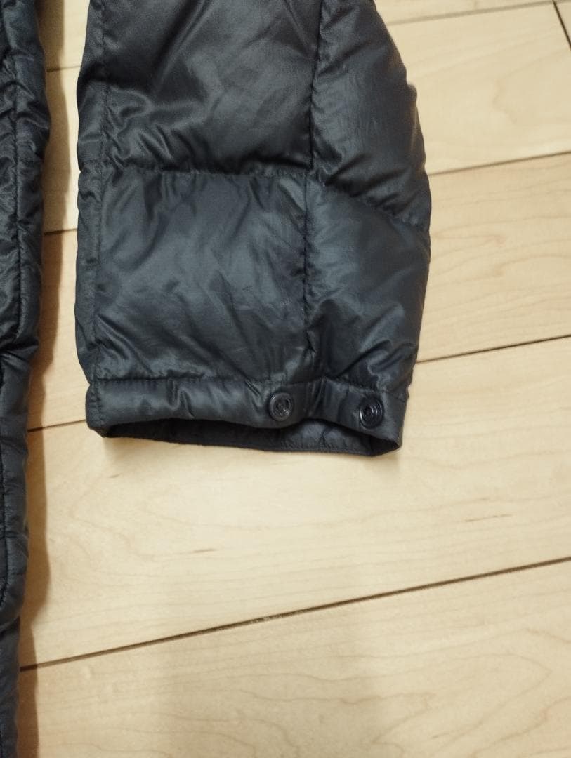 mont-bell フード付きダウンジャケット XL ブラック