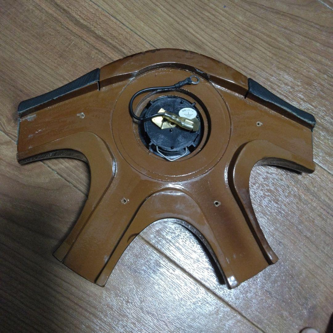 FABULOUS ブラウン 3スポーク ステアリング