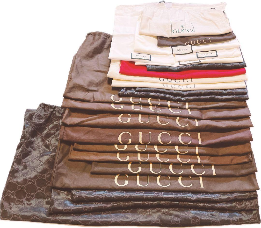 H2900 GUCCI グッチ　大 収納　保存袋　袋　バッグ　まとめ