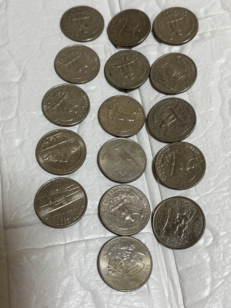 クオーター 16枚セット 年号多数