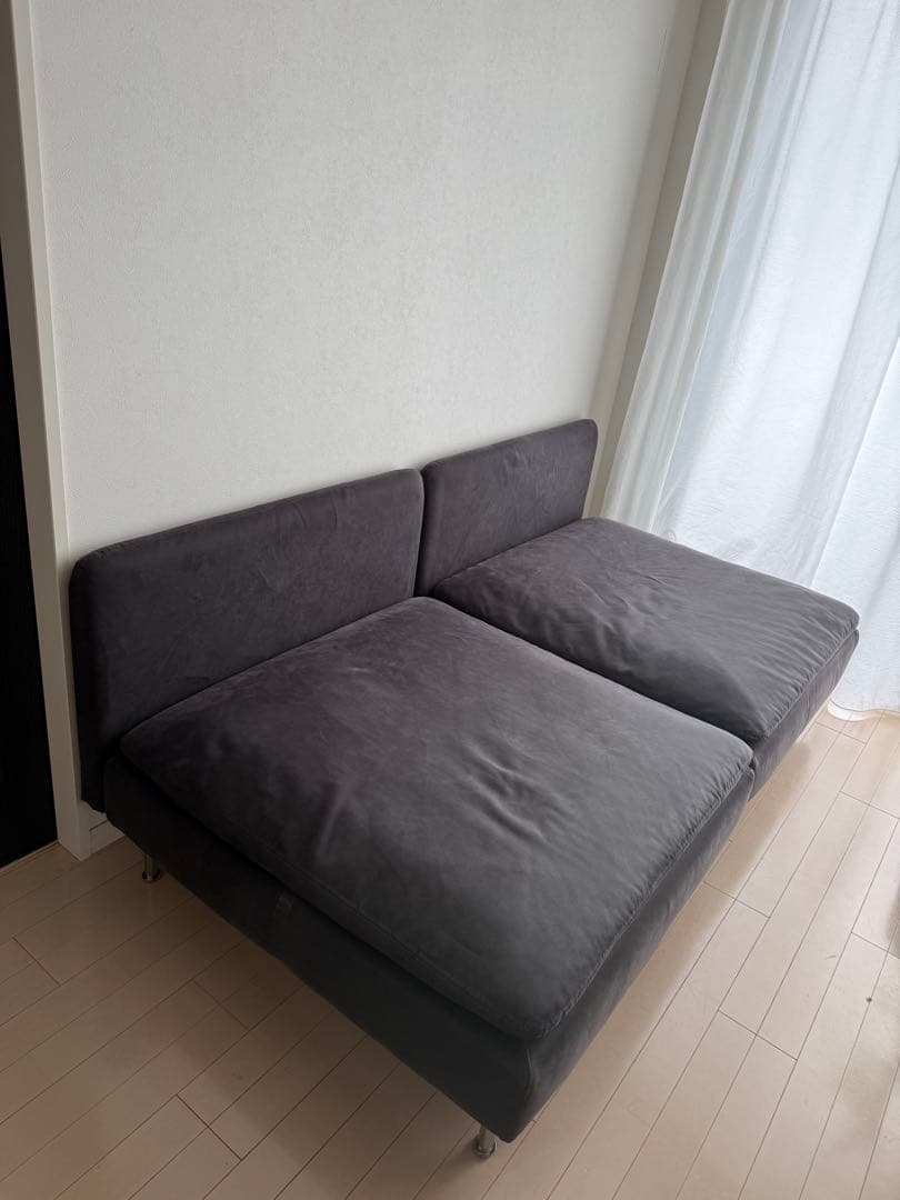 POCARI様用　IKEA SÖDERHAMN 1人掛けソファ ダークグレー