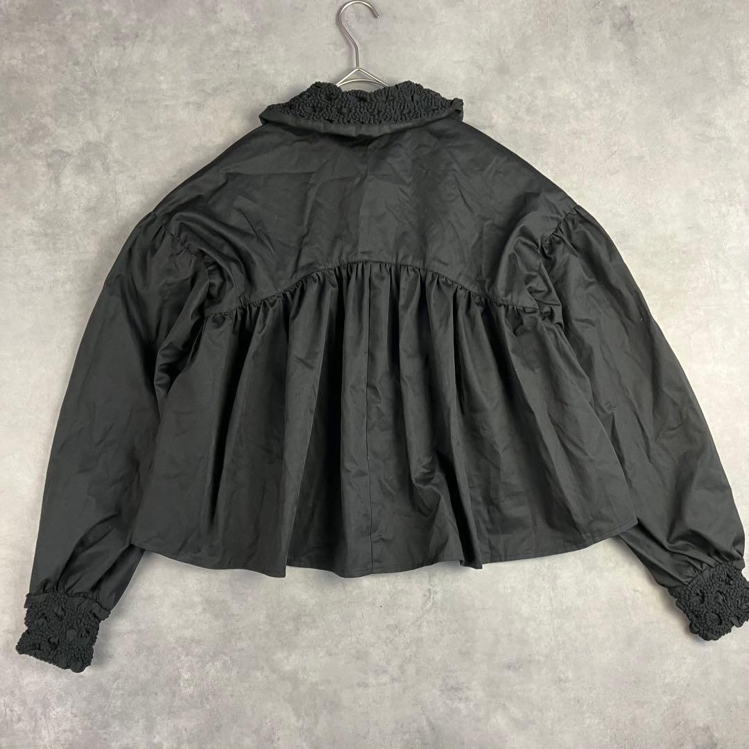 rosy monster ロージーモンスター シャーリングオーバーサイズブラウス