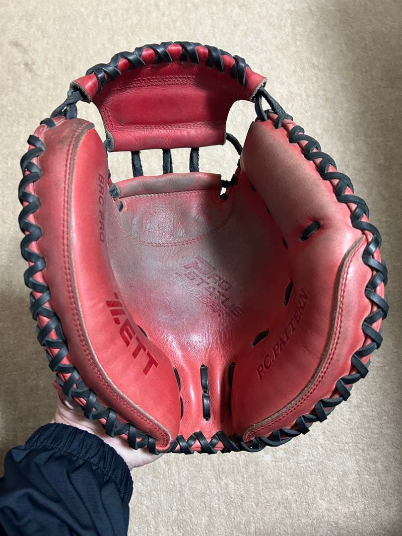 ゼット　軟式オーダーキャッチャーミット【カスタム済】