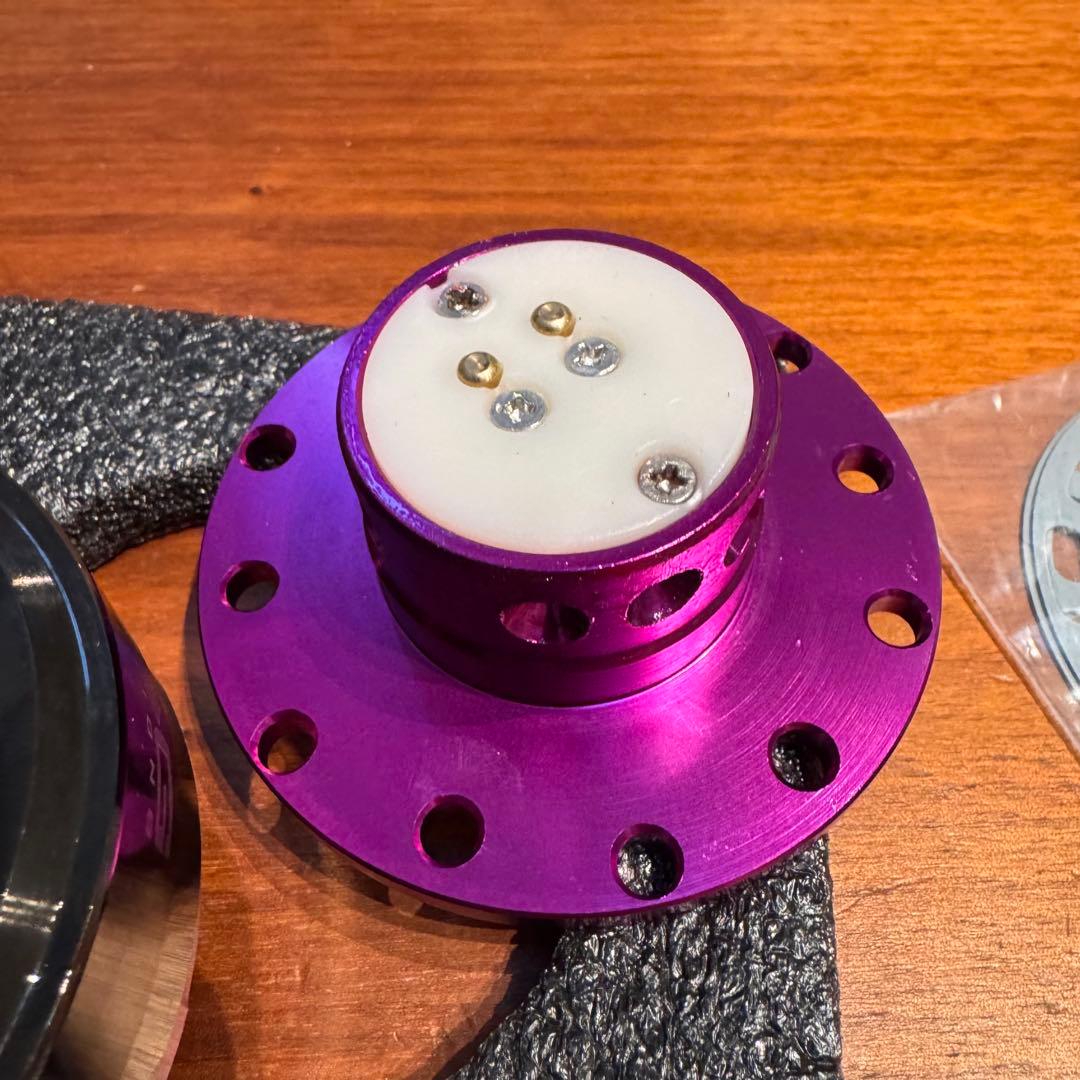 NRG クイックリリース　アメリカ製　初期モデル　正規品　紫色