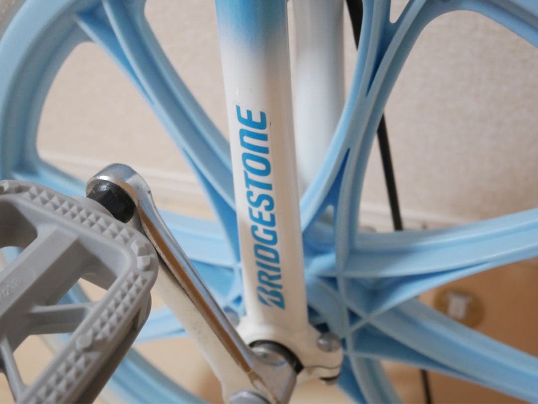 【美品】ブリジストン 一輪車 20インチ ブルー