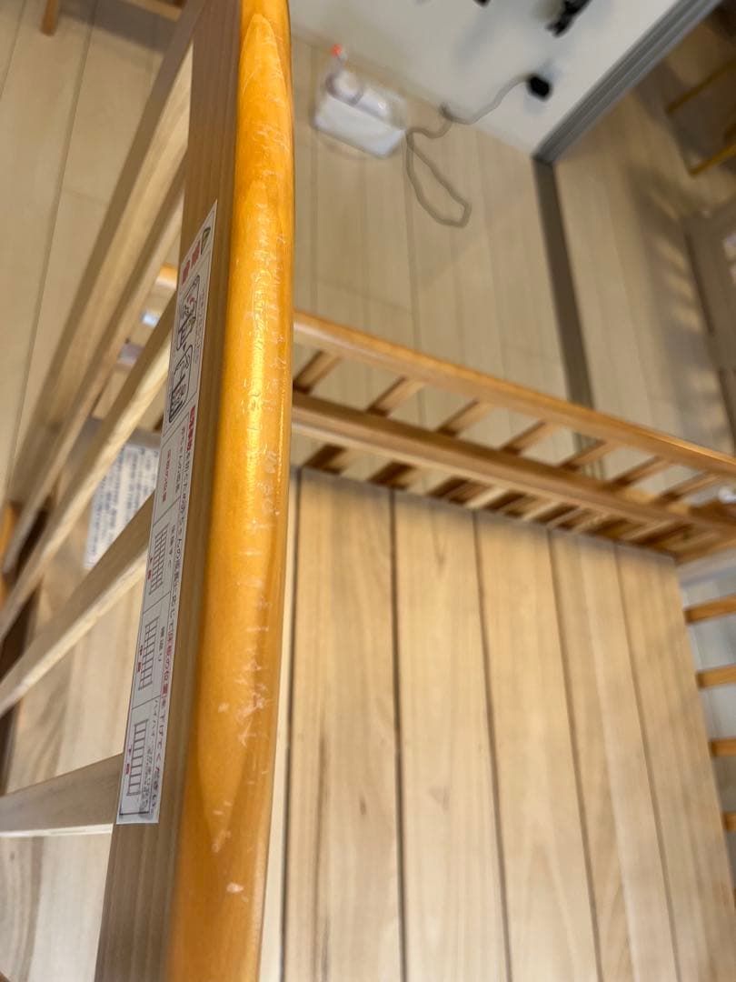 カトージ ベビーベッド ハイポジション