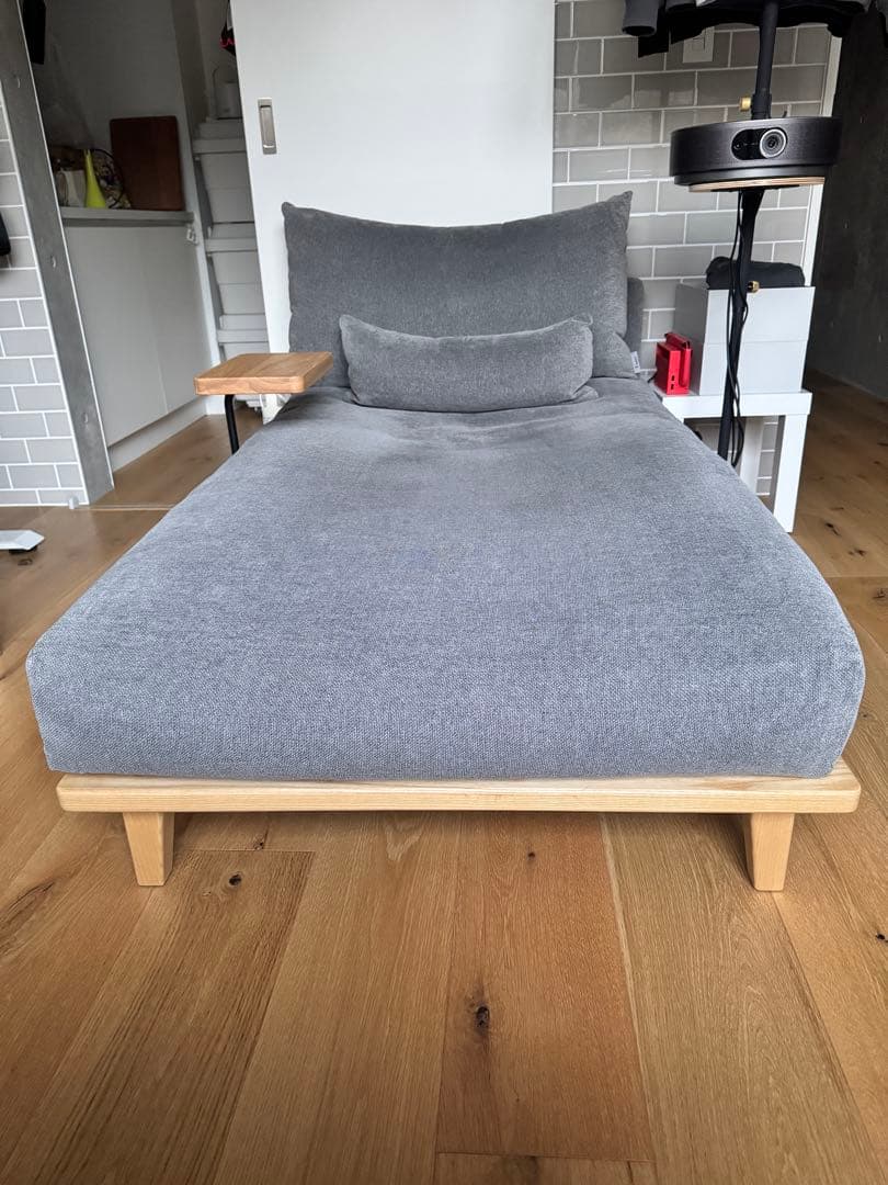 【送料込】Fumi 幸せになるソファ　ロング + サイドテーブル　セット