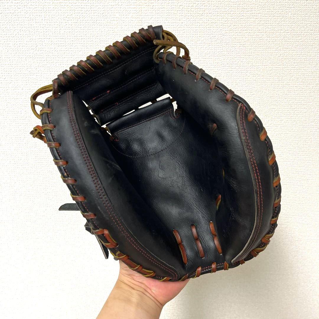 613 ザナックス 型抜群 美品 即戦力 硬式 キャッチャーミット