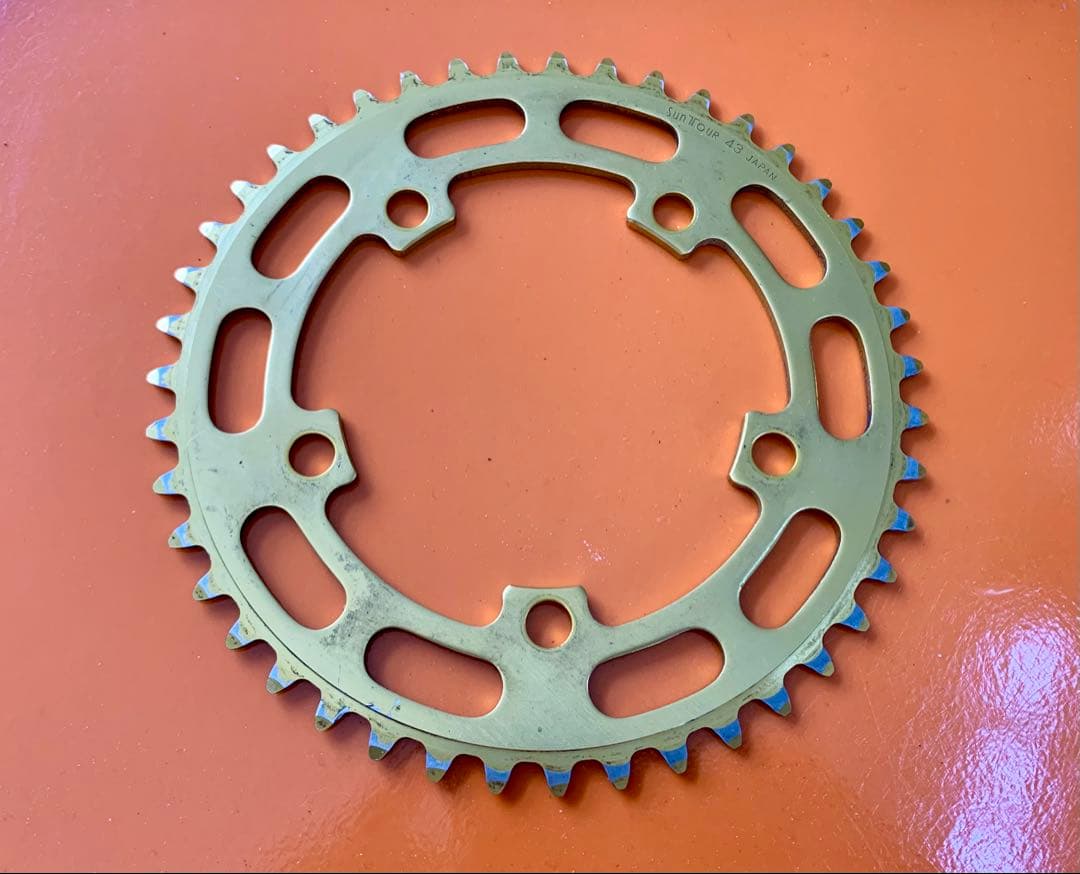 ☆【ヴィンテージ】サンツアー 43T BMX チェーンリング 110 BCD