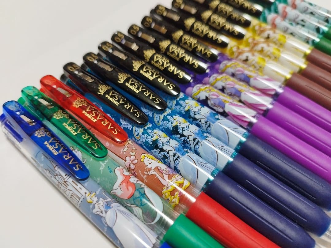 SARASA サラサクリップ ディズニープリンセス