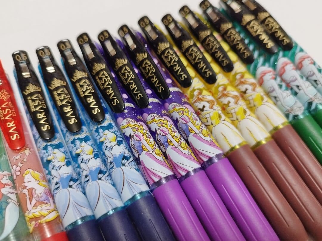 SARASA サラサクリップ ディズニープリンセス