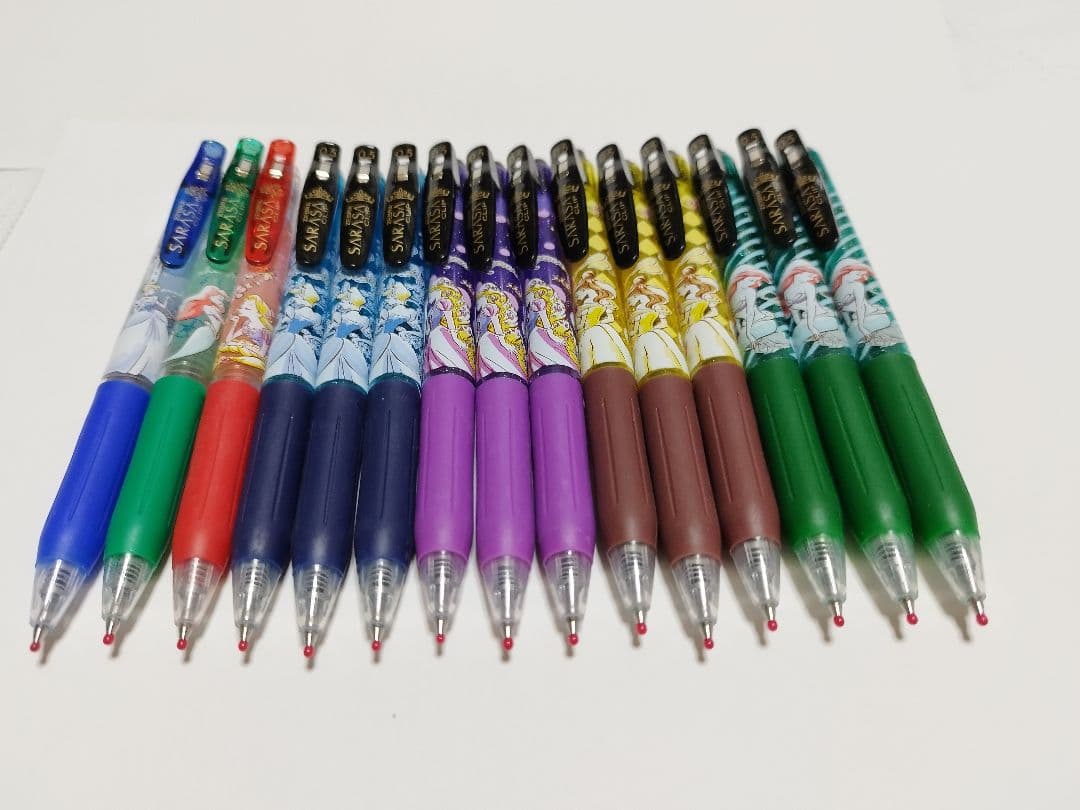 SARASA サラサクリップ ディズニープリンセス