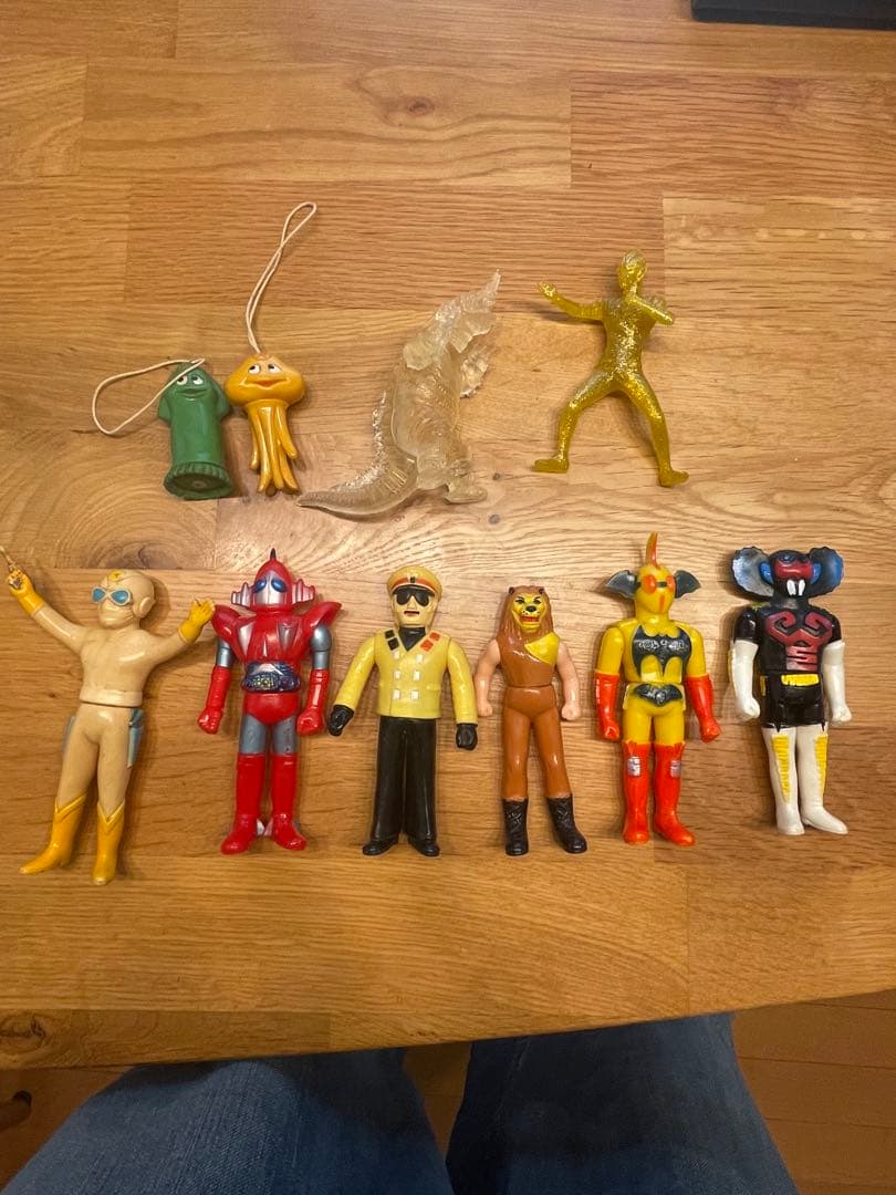 特撮フィギュアセット　ソフビ