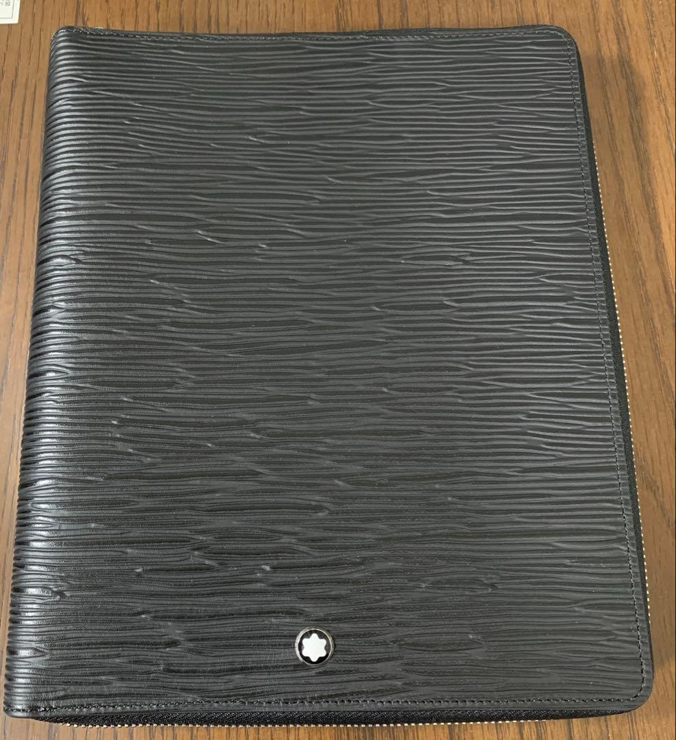 モンブラン ノートカバー（A5サイズ・ブラック）