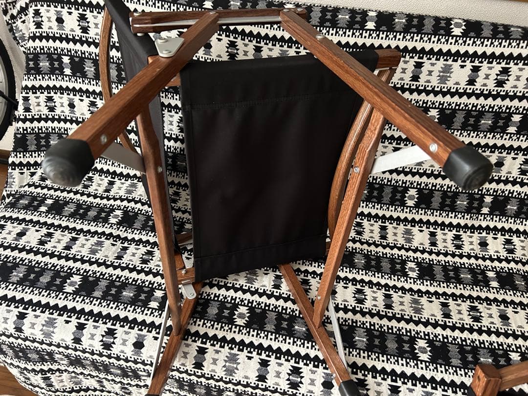 カーミットチェア同規格品 オーク材 ウォールナット 2脚セット