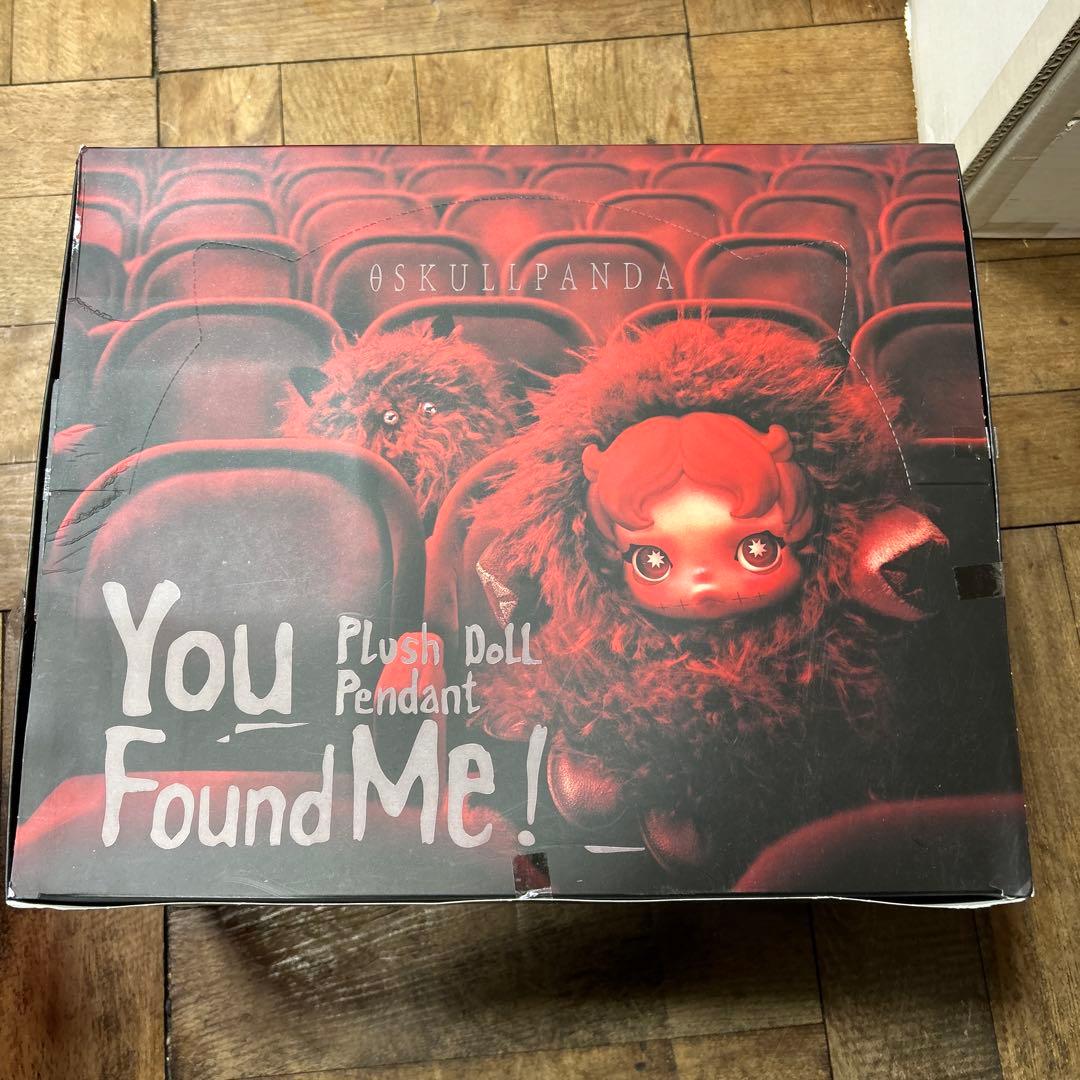 SKULLPANDA You Found Me!ぬいぐるみペンダント