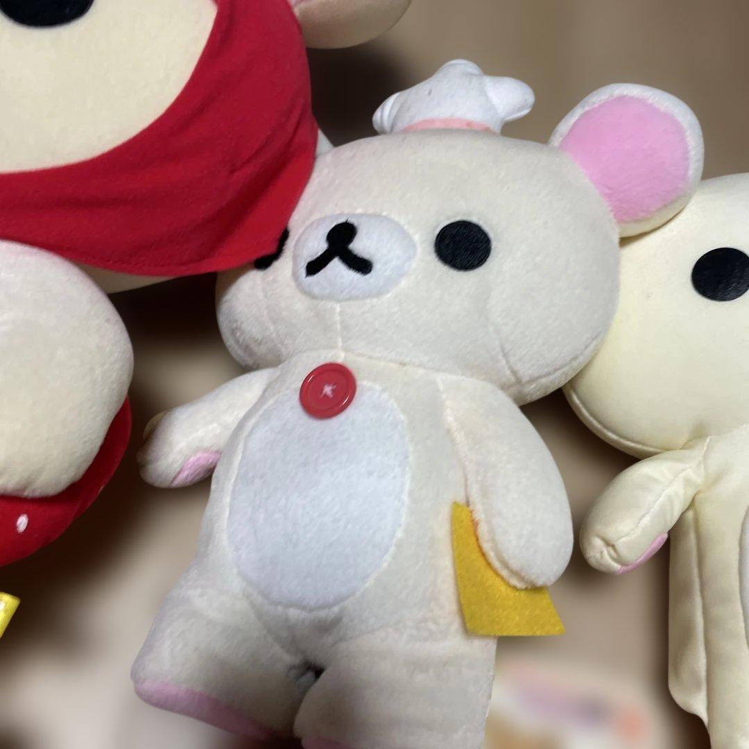 リラックマ ぬいぐるみ　コリラックマ　りらっくま　大中　7セット