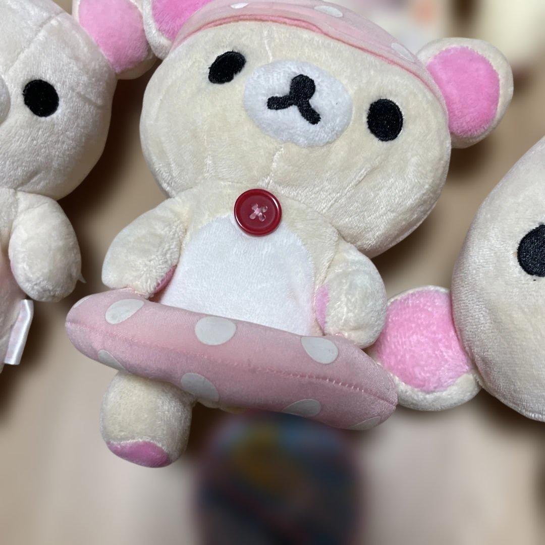 リラックマ ぬいぐるみ　コリラックマ　りらっくま　大中　7セット