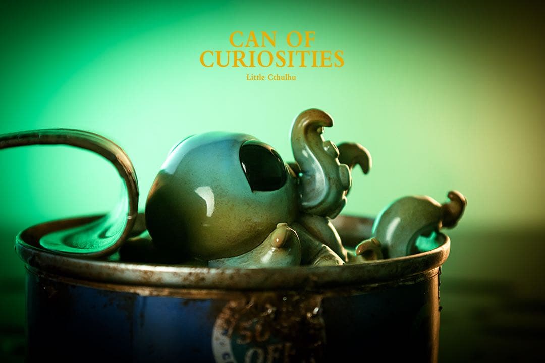 好奇心の缶詰　河童　マーメイド　クトゥルフ　フィギュア　スタチュー　アートトイ