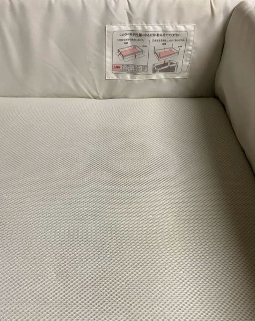 土日お値下げ中！美品Aprica ココネルエアーAB グレーベアー ベビーベッド