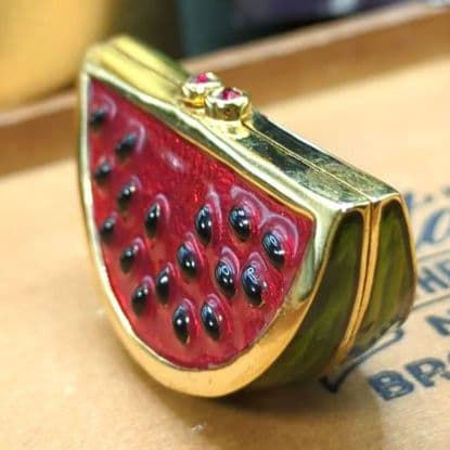 エスティローダー 練り香水 ソリッドパフューム スイカ 小物入れ 専用の箱付き