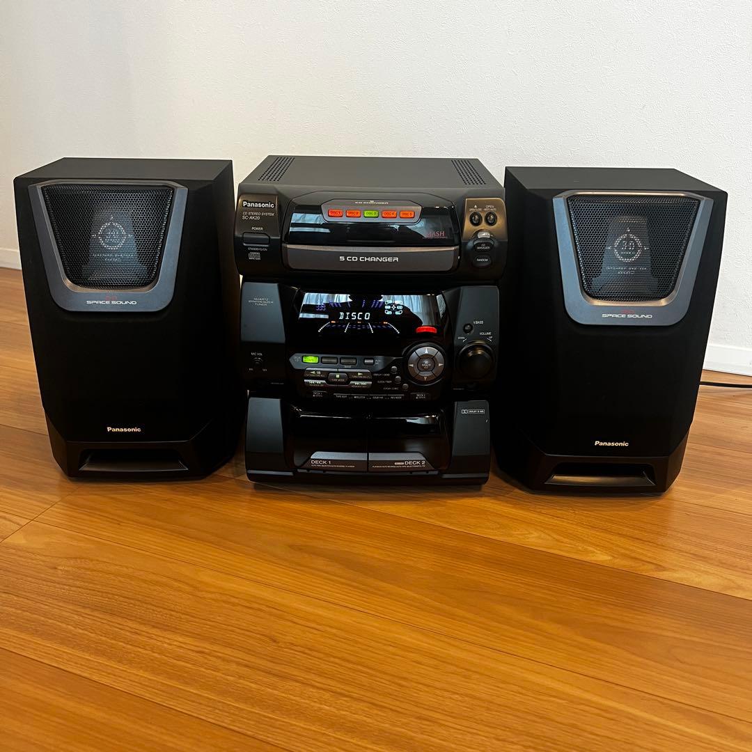 良好　Panasonic マッシュ SC-AK20 5チェンジャー 現状渡し