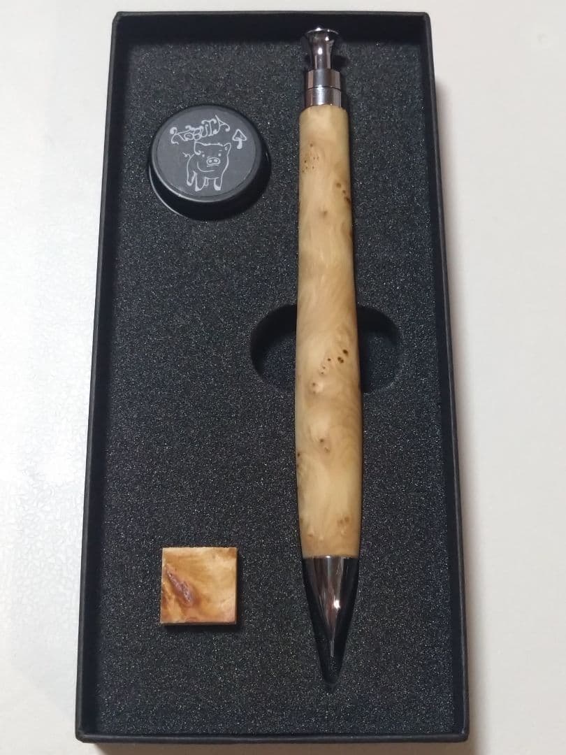 こぶた工房 シャープペンシル 0.5mm（タクサスフロリニーバール 特上杢）