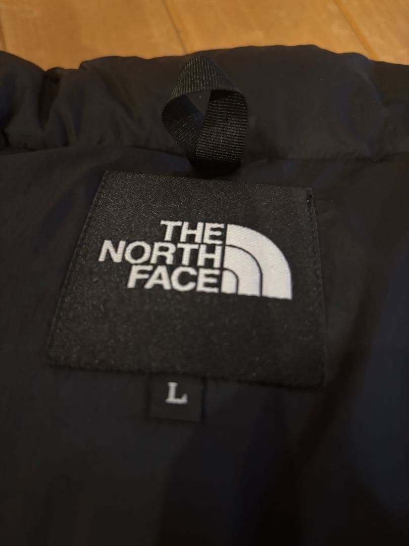 超美品　THE NORTH FACE ヌプシダウンベスト 黒 L
