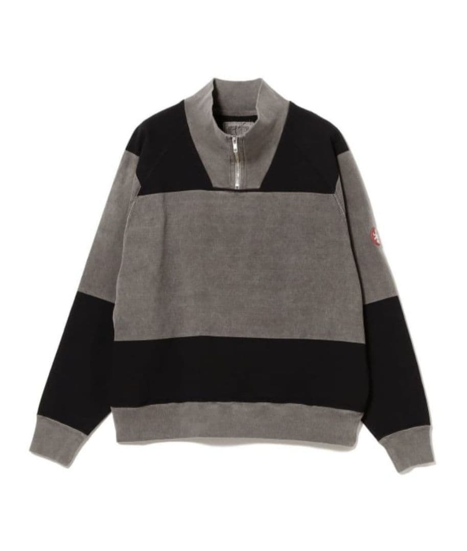 本日限定価格　C.E / OVERDYE STRIPE HALF ZIP
