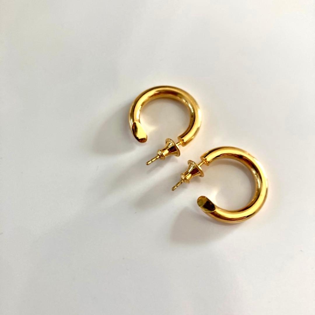 両耳　3.5×21mm シルバー925 18k ピアス 山田涼介