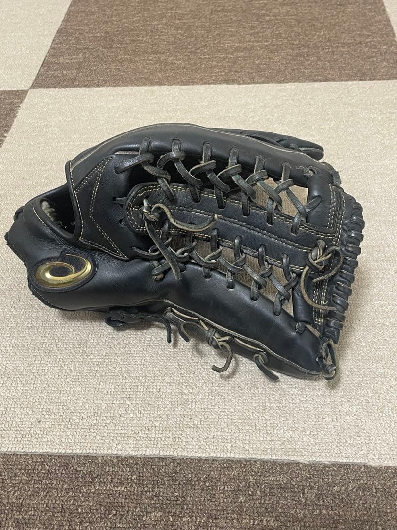 アシックス 一般硬式野球外野用グローブ 右投げ用