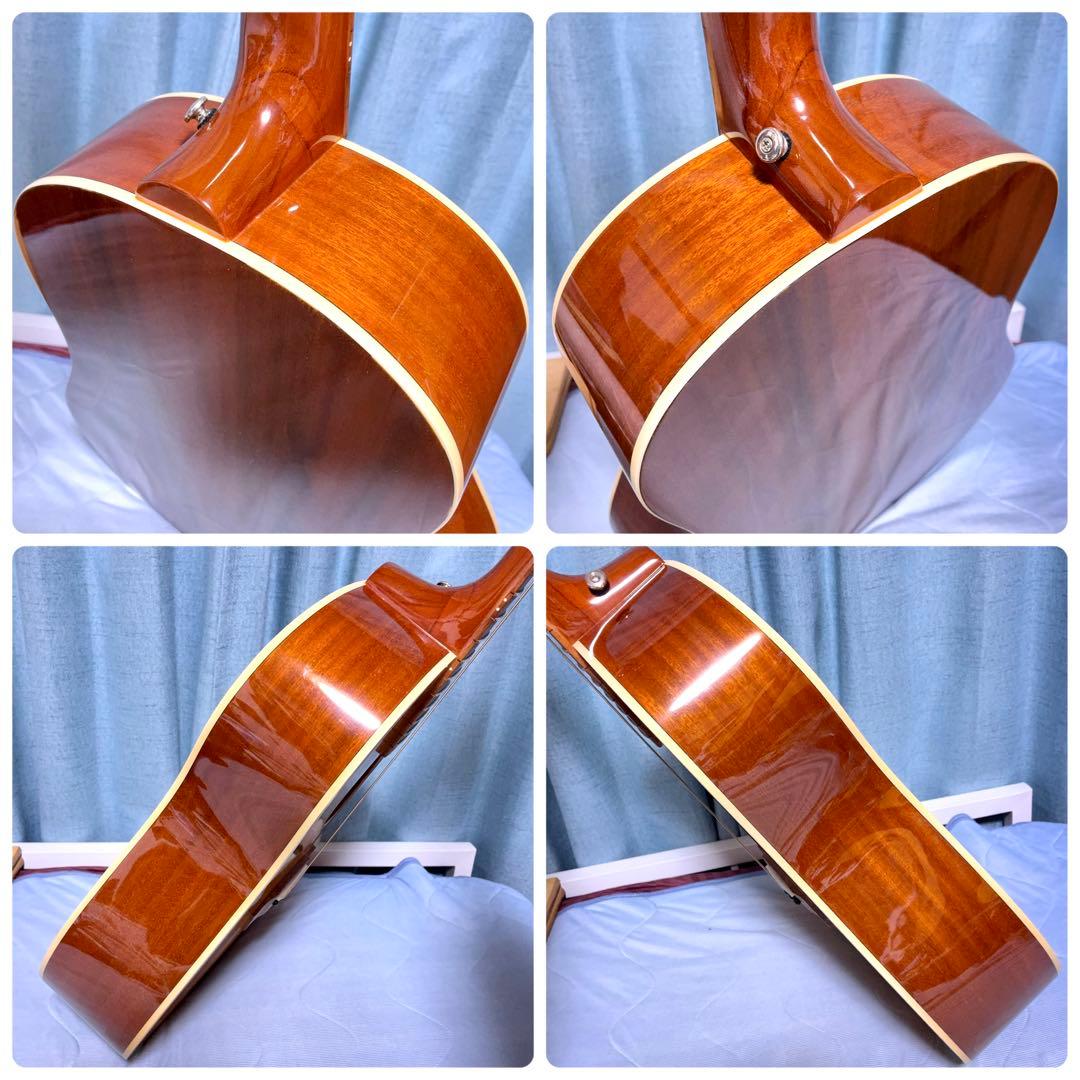 【牛骨☆エレアコ】Epiphone☆テキサン！ナチュラル【弾き易く調整☆新品弦】