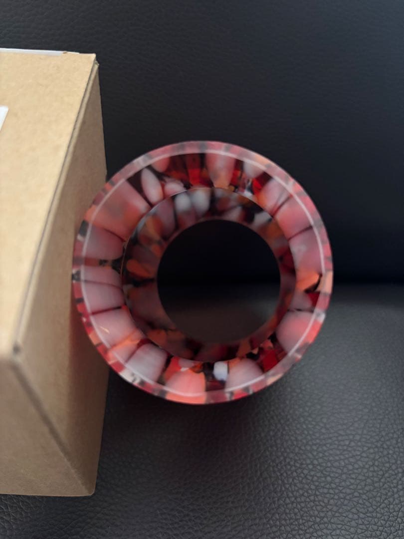 津軽びいどろ×DIRECTION ランタングローブ　紅葉　Type1