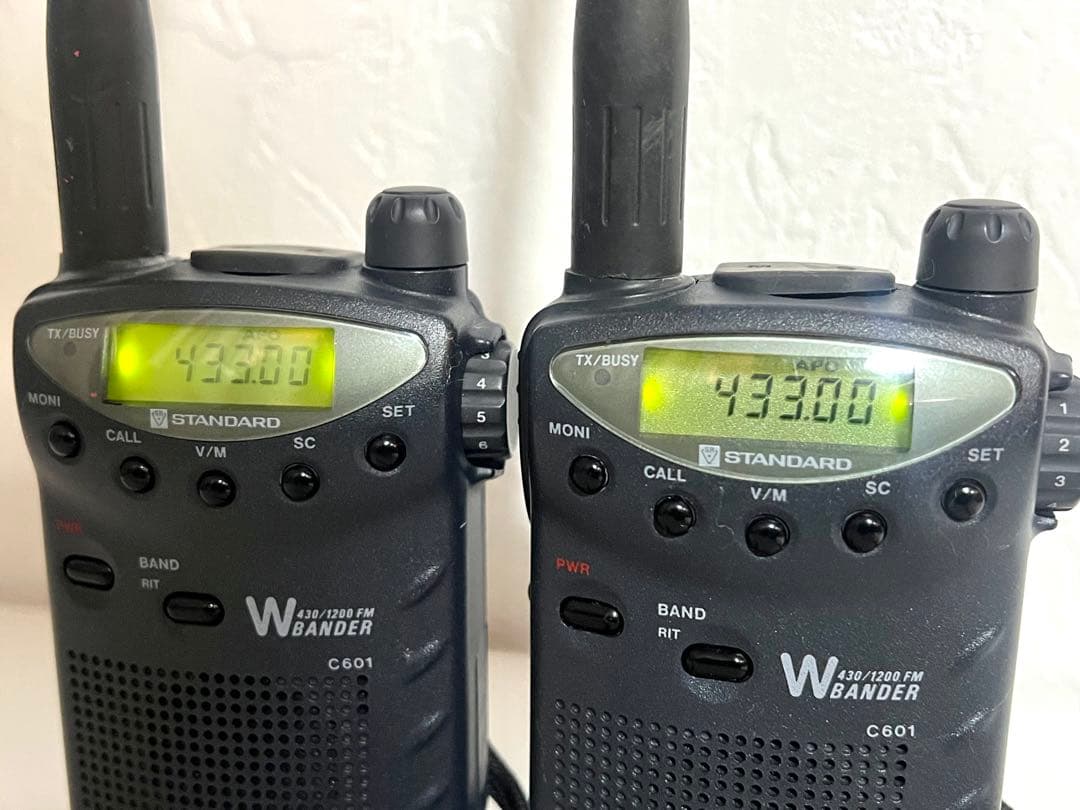 ichi　スタンダード C601 430MHz/1.2GHzハンディ 2台