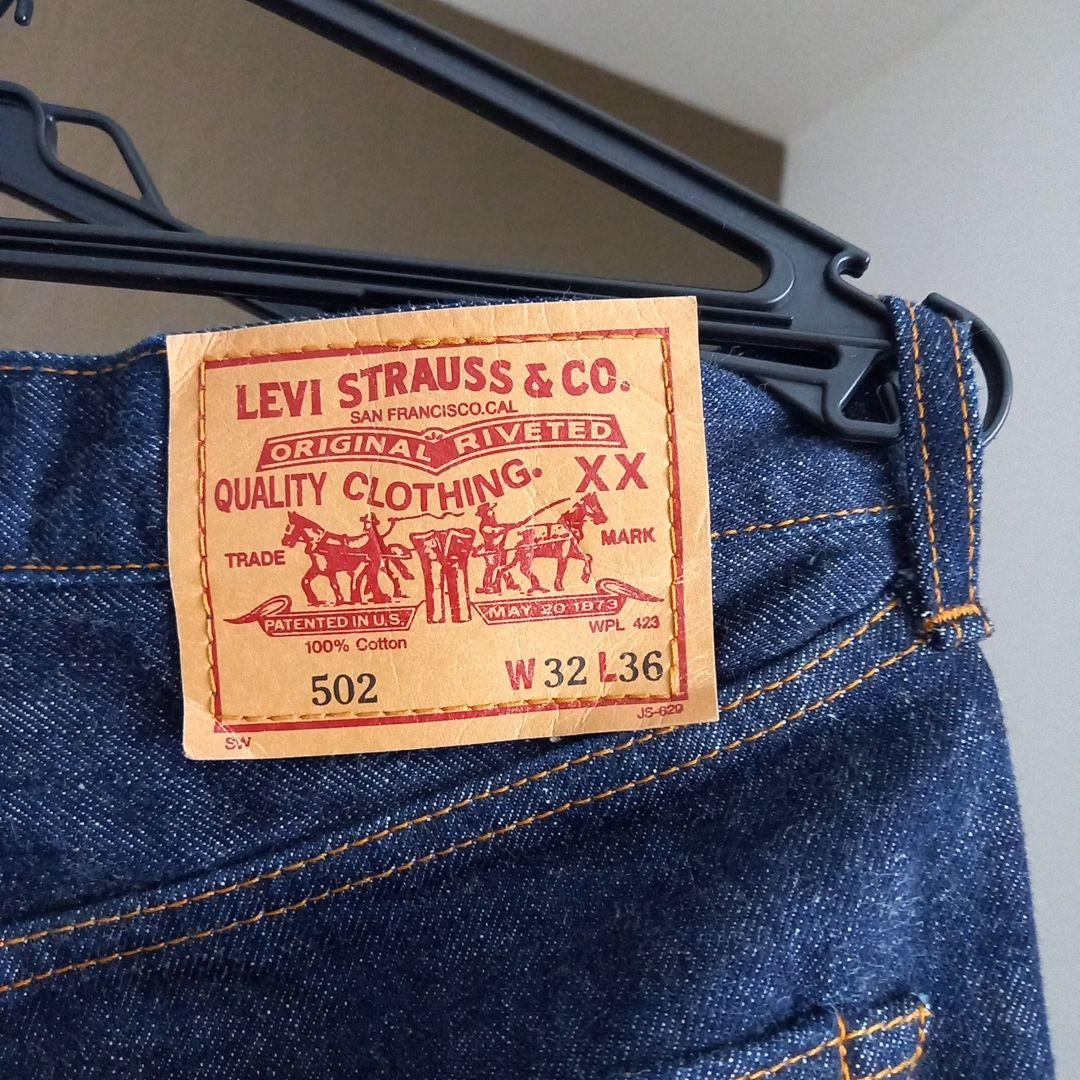 98's LVC Levis 502XX W32 赤耳 BIG-E 復刻