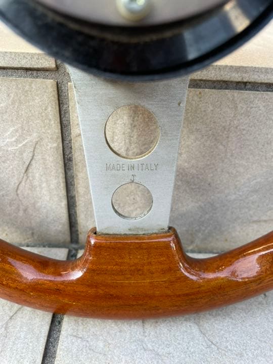 フェラーリ　ウッドステアリング　ステアリング