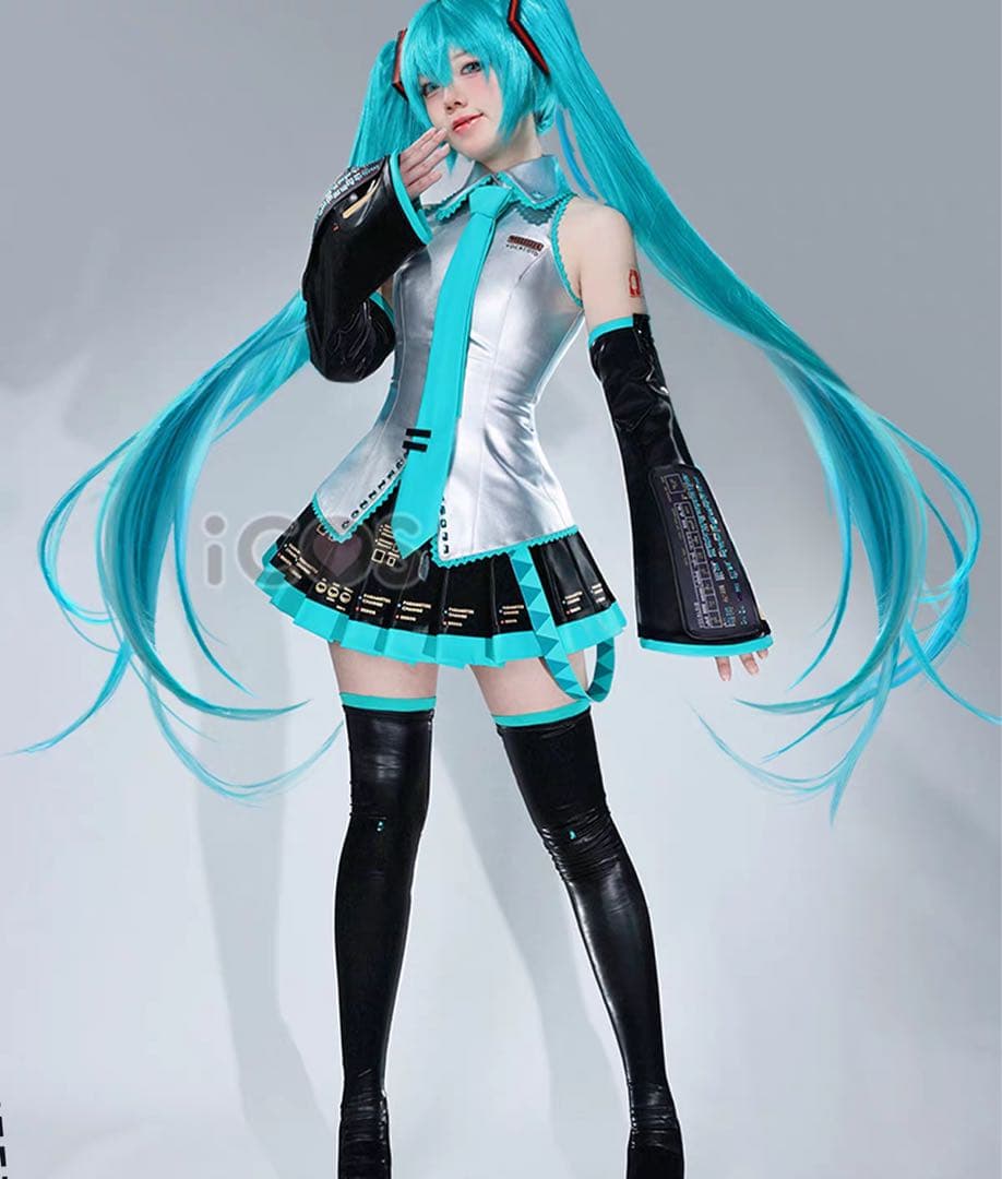 【中古美品】初音ミク コスプレ衣装【女性Mサイズ】