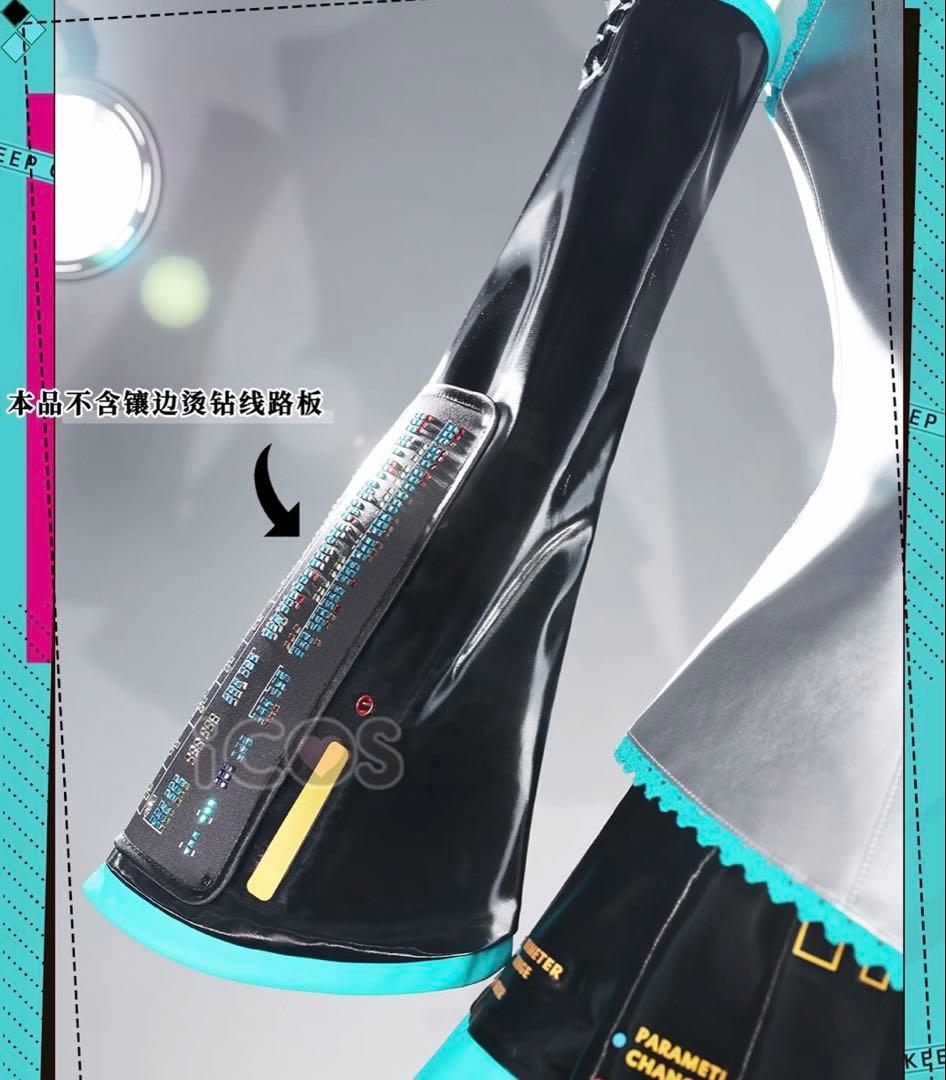 【中古美品】初音ミク コスプレ衣装【女性Mサイズ】