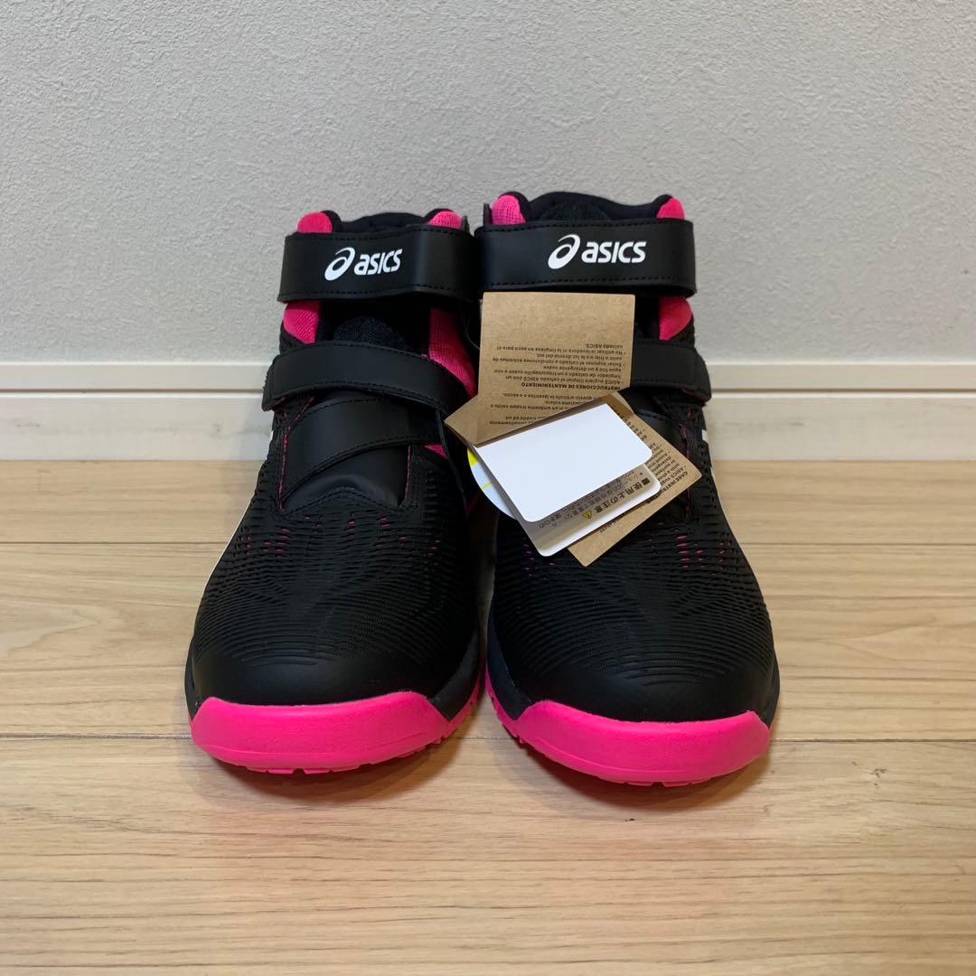 【新品】アシックス CP120 ピンク ウィンジョブ 安全靴 タグ付き