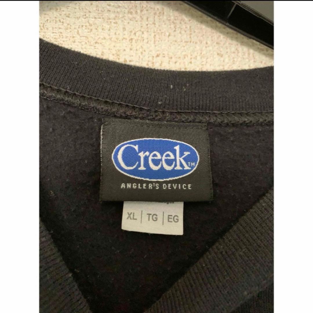 creek スウェット　ブラック
