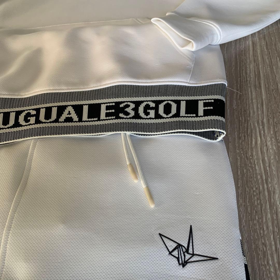 1PIU1UGUALE3 GOLF ホワイト レディースウェア セットアップ
