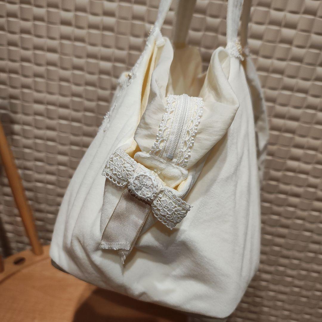 【新品未使用】サエラヒスクローネ　レースバッグ