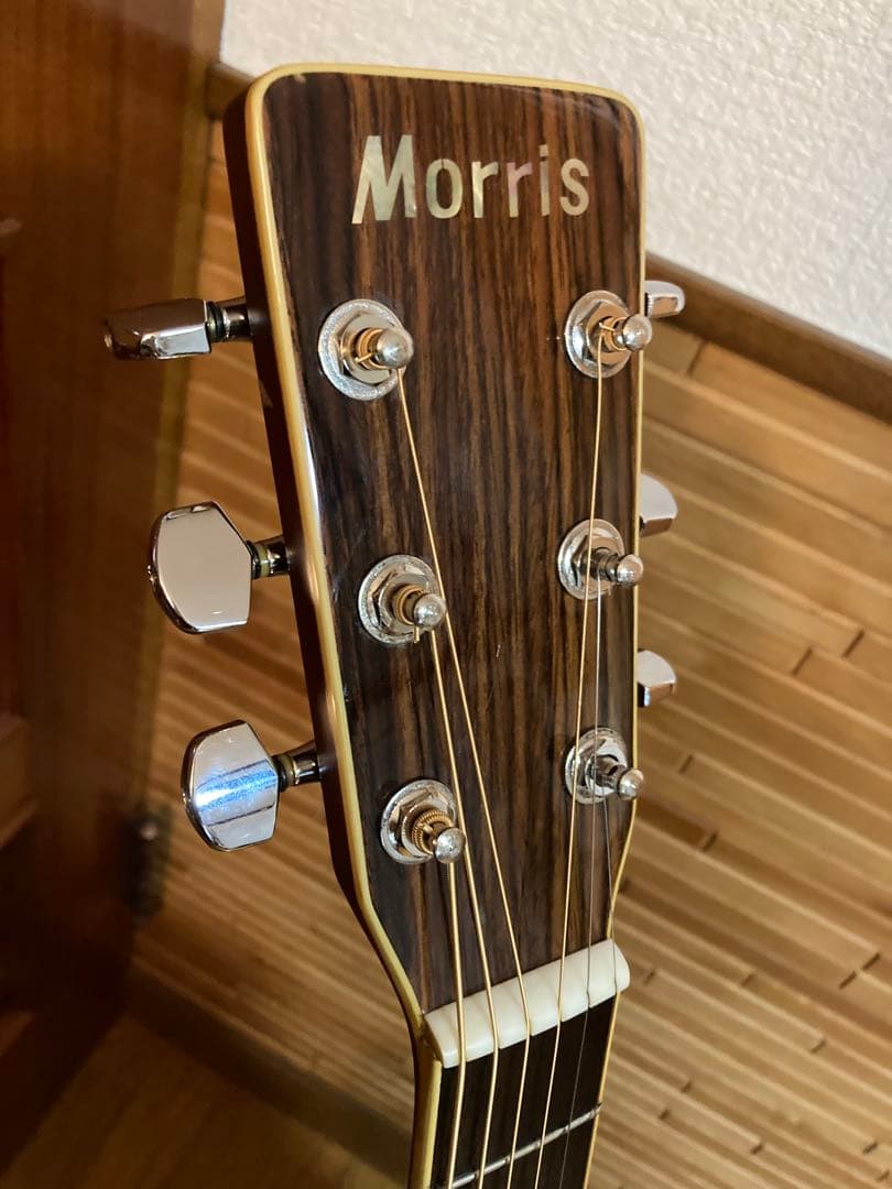 Morris アコースティックギター ジャパンヴィンテージハードケース付