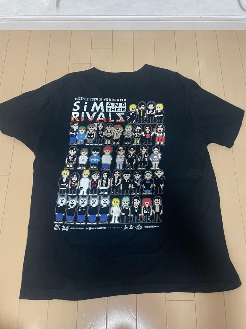 SIM AND THEIR RIVALS Tシャツ　Lサイズ