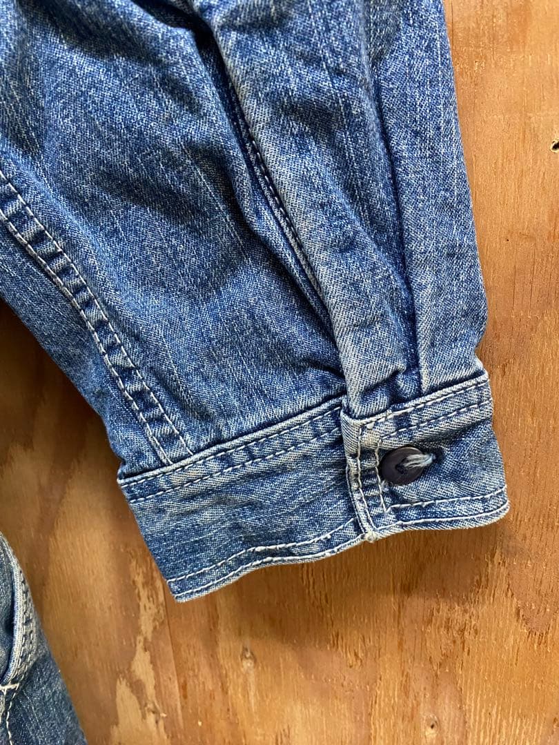 OSHKOSH デニムオーバーオール デッドストック