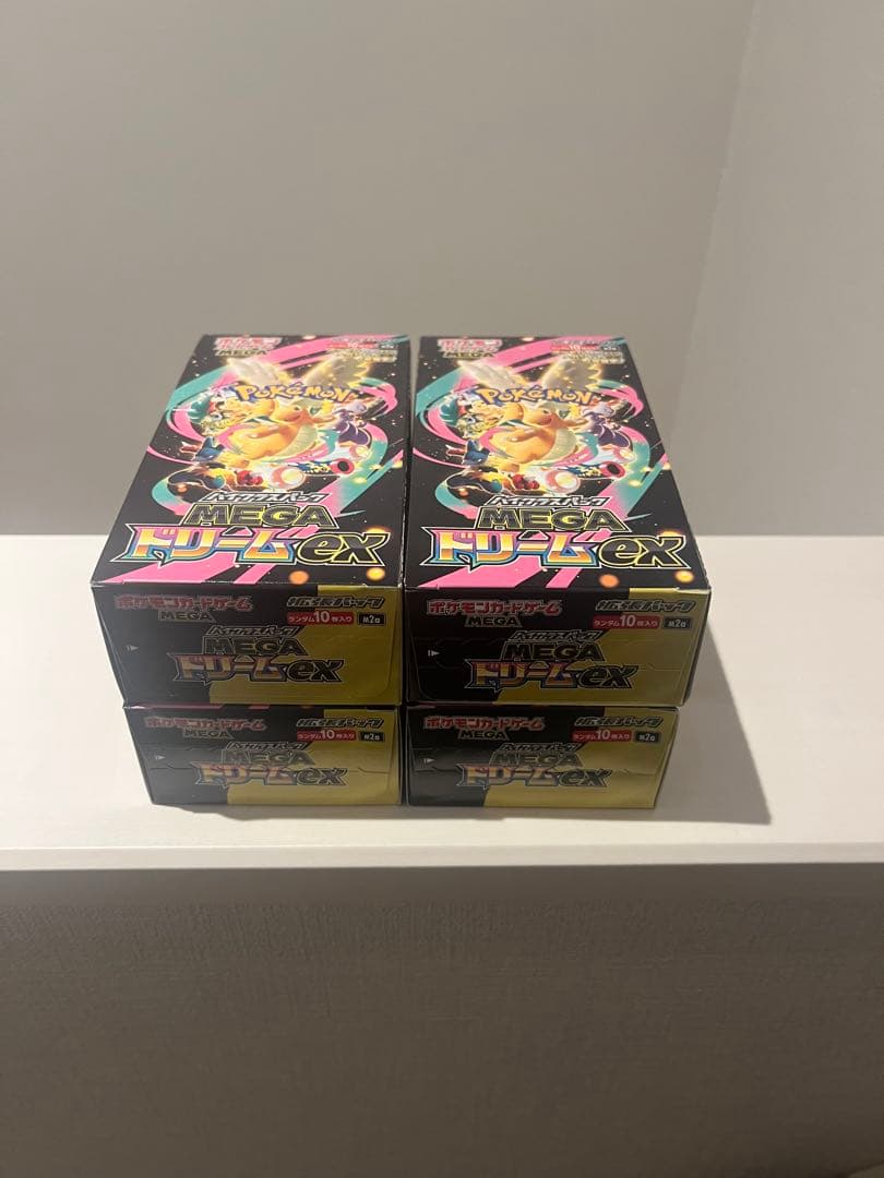 【新品未開封品】メガドリームex 10BOX（シュリ有6、シュリ無4）