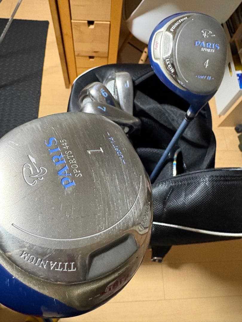 レディース ゴルフクラブセット ◆ PARIS SPORTS フレックスL