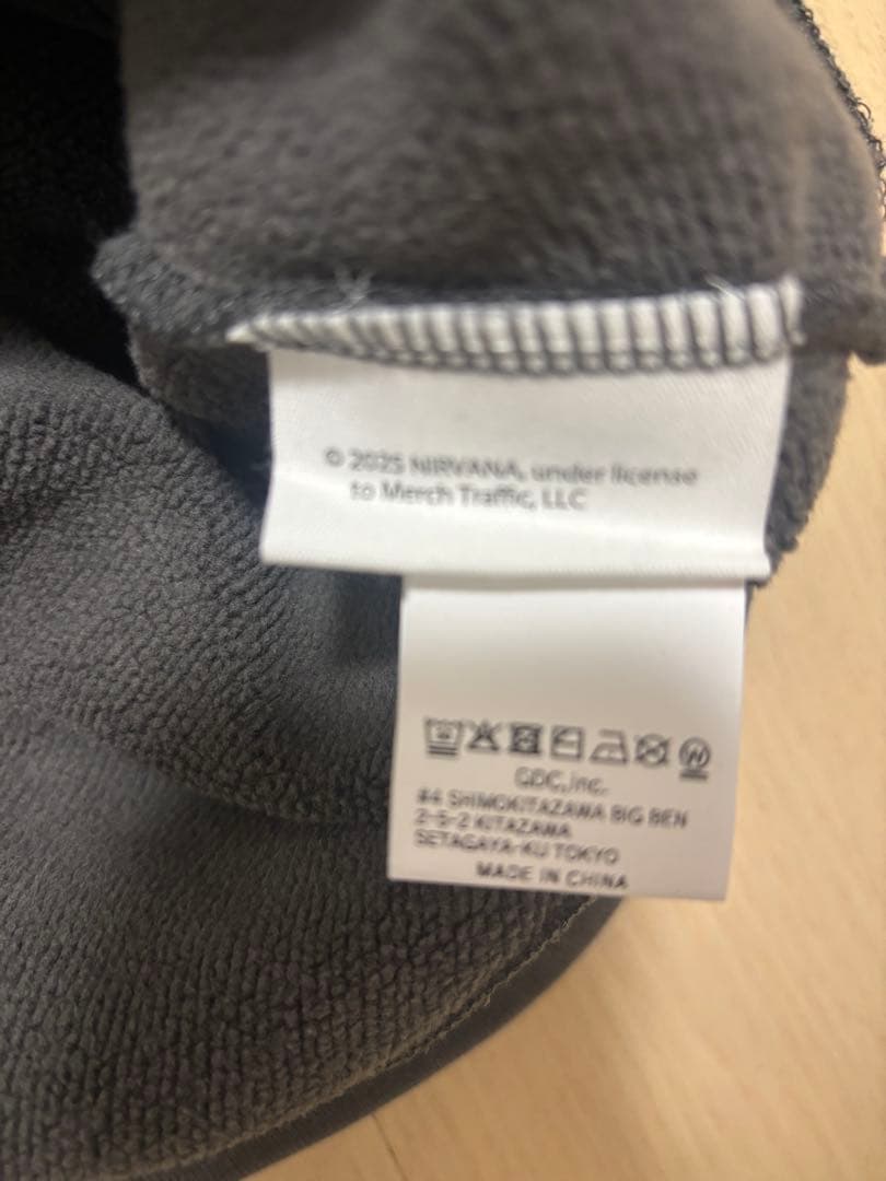 NIRVANA×GDC Collabo Crew Sweat キムタク着　XL