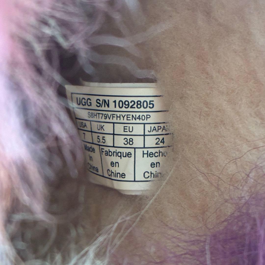 UGG 限定カプセルコレクション パッチワーク ファーブーツ